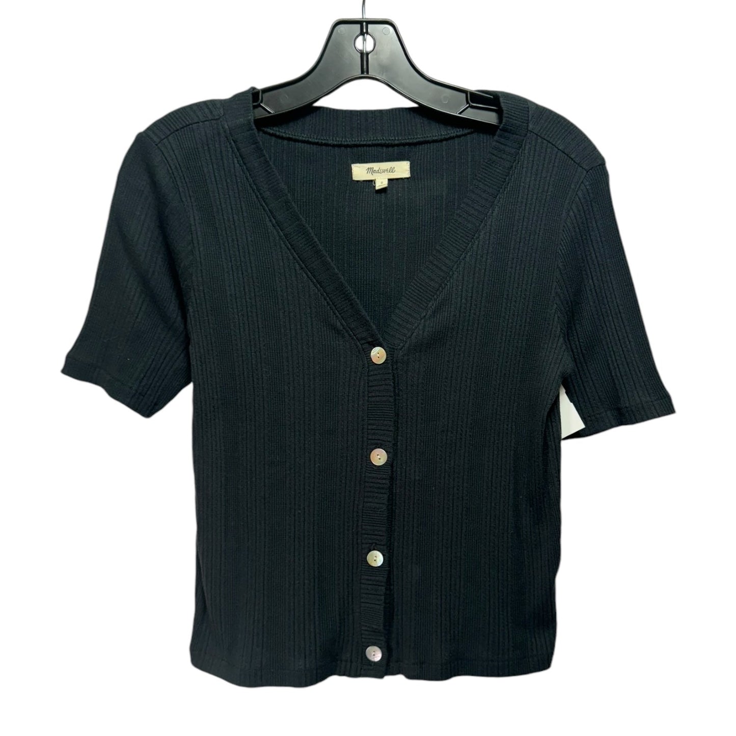 Top Short Sleeve By Madewell In Black, Size: S