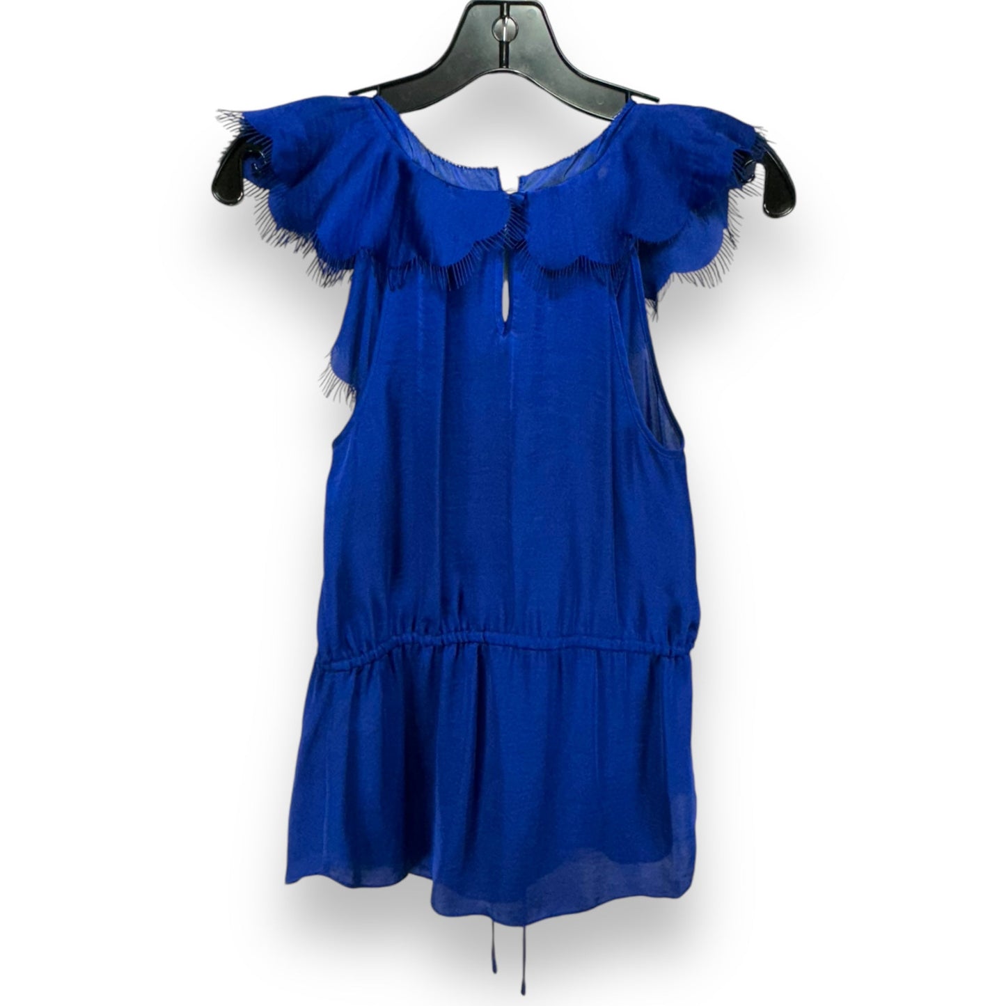 Top Sleeveless By Rebecca Taylor In Blue, Size: 2