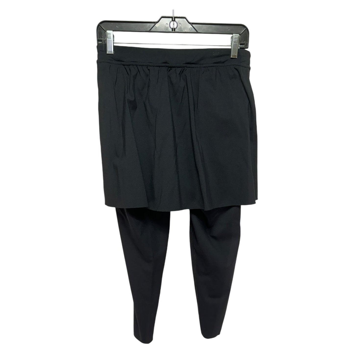 Athletic Skirt Leggings By Spanx In Black, Size: L