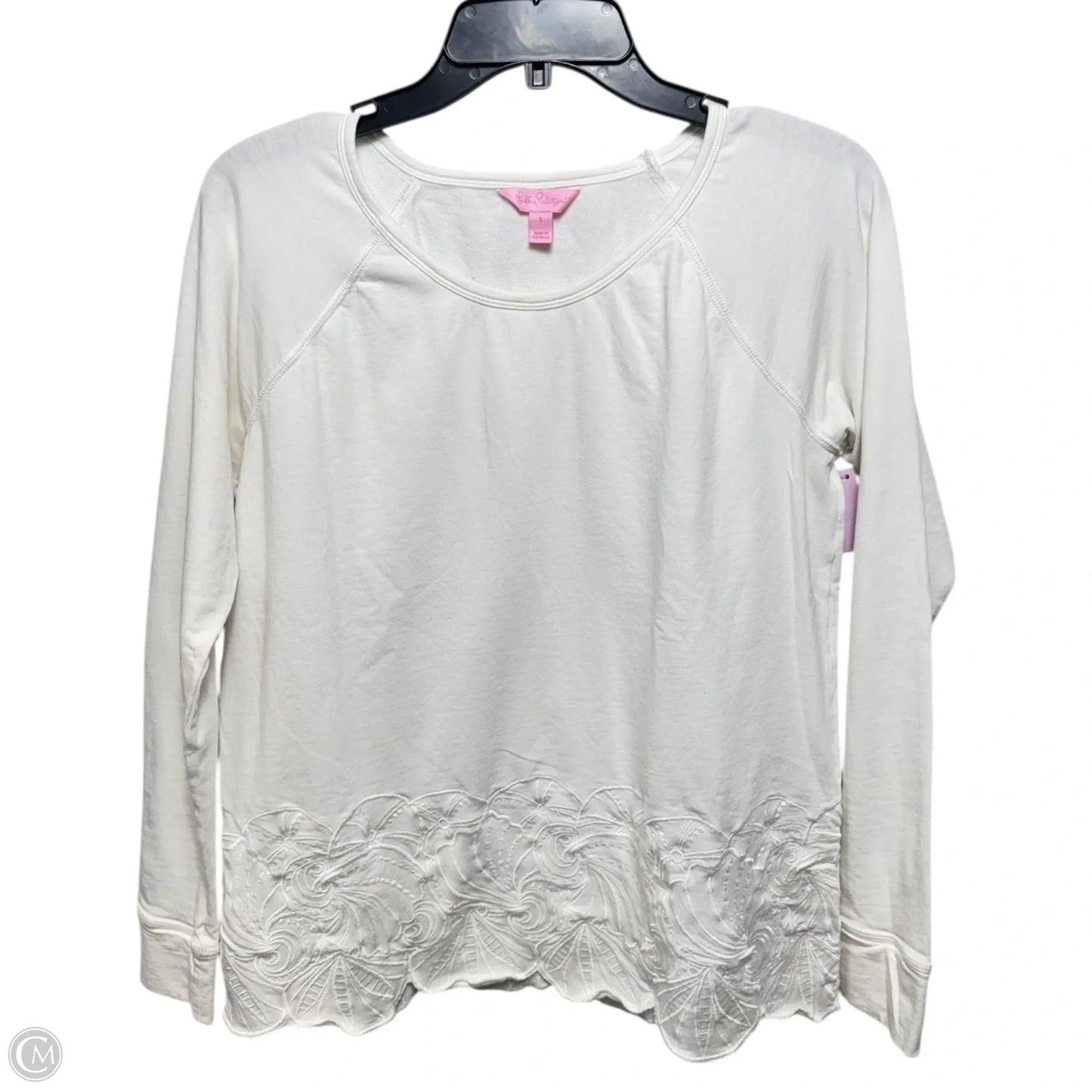 Sandy Popover Designer By Lilly Pulitzer In Resort White Under The Sea Eyelet, Size: S