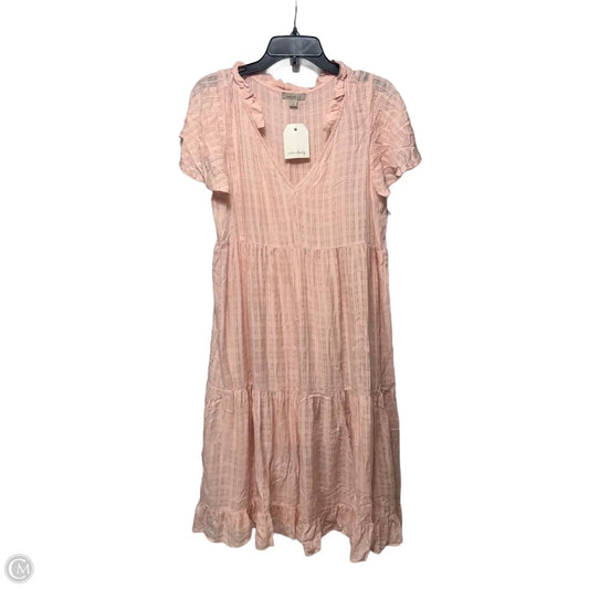 Dress Casual Maxi By Wonderly In Peach, Size: L