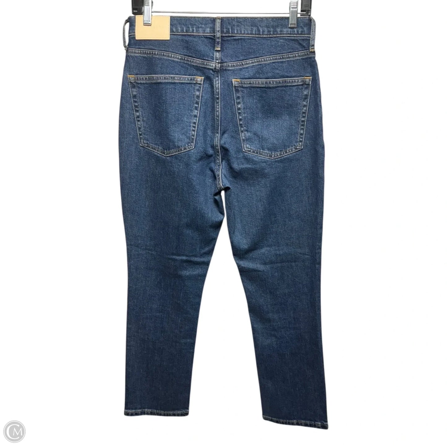 Jeans Straight  By Everlane In Blue Denim, Size: 6/28