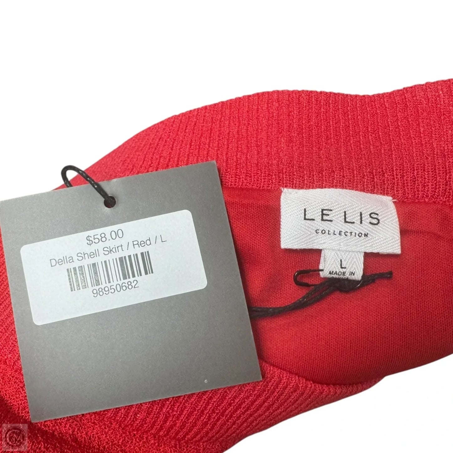 Skirt Mini & Short By Le Lis In Red, Size: L