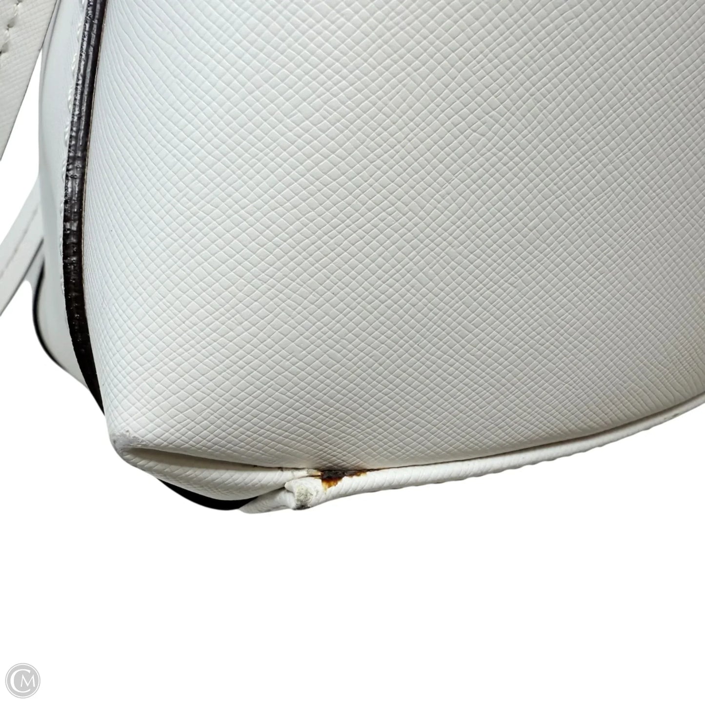 Peyton Leather Pocket Tote Designer By Coach, Size: Large