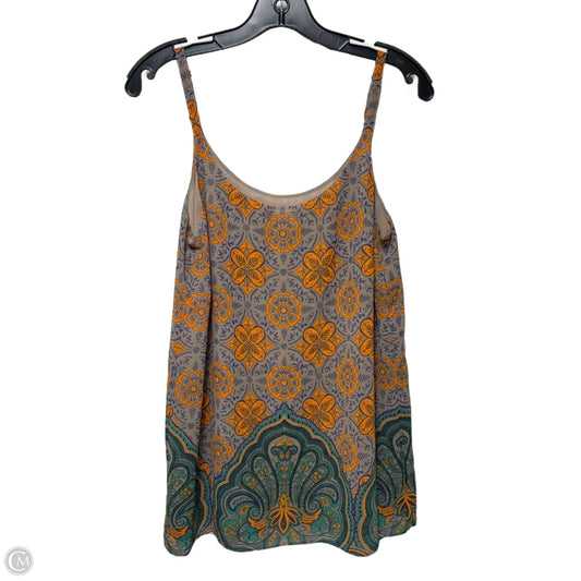 Top Sleeveless By Cabi In Multi-colored, Size: S