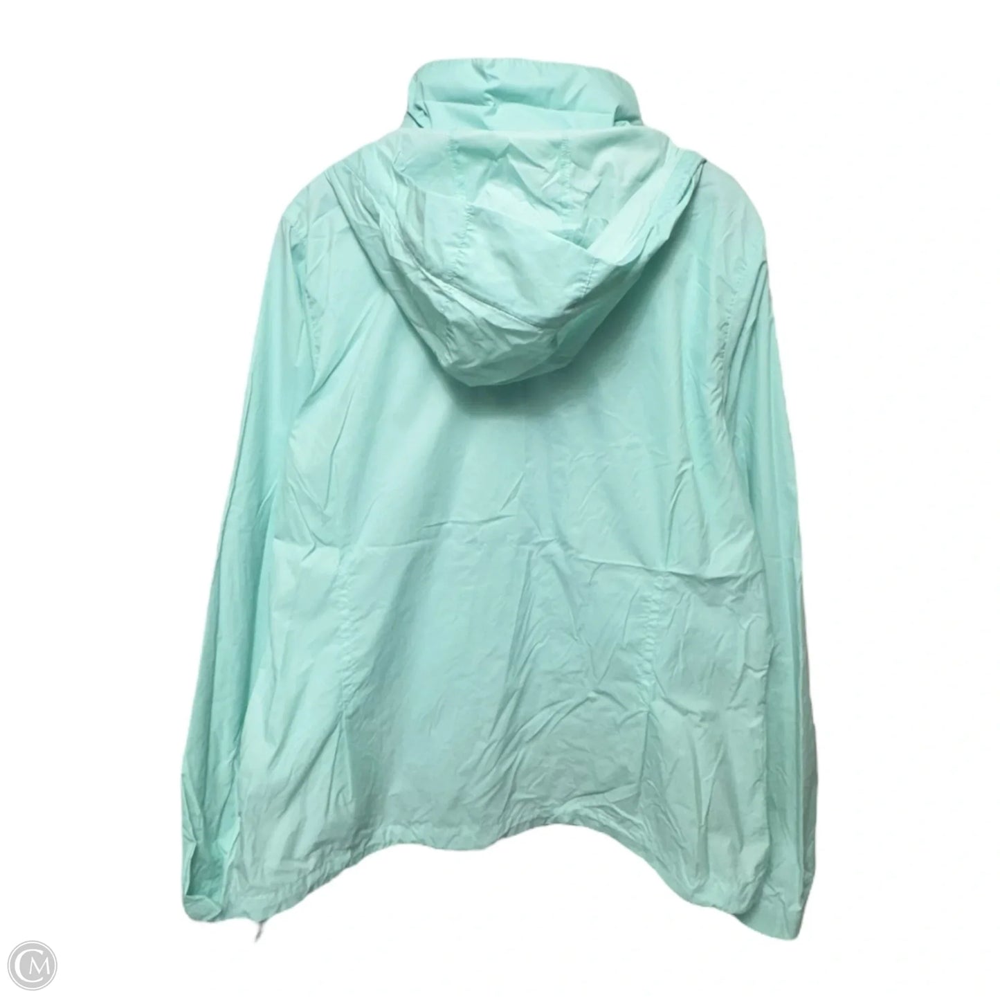 Jacket Windbreaker By Columbia In Blue, Size: XL