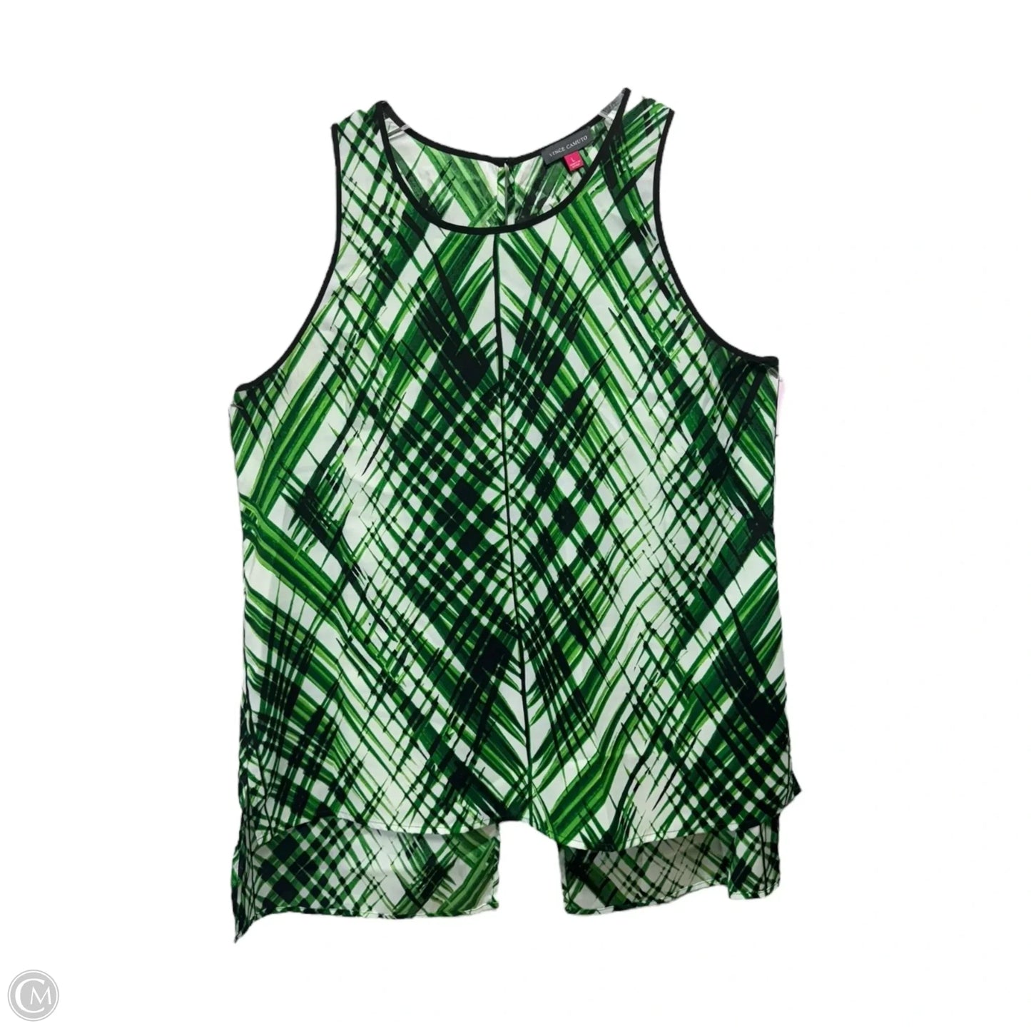 Top Sleeveless By Vince Camuto In Green, Size: L
