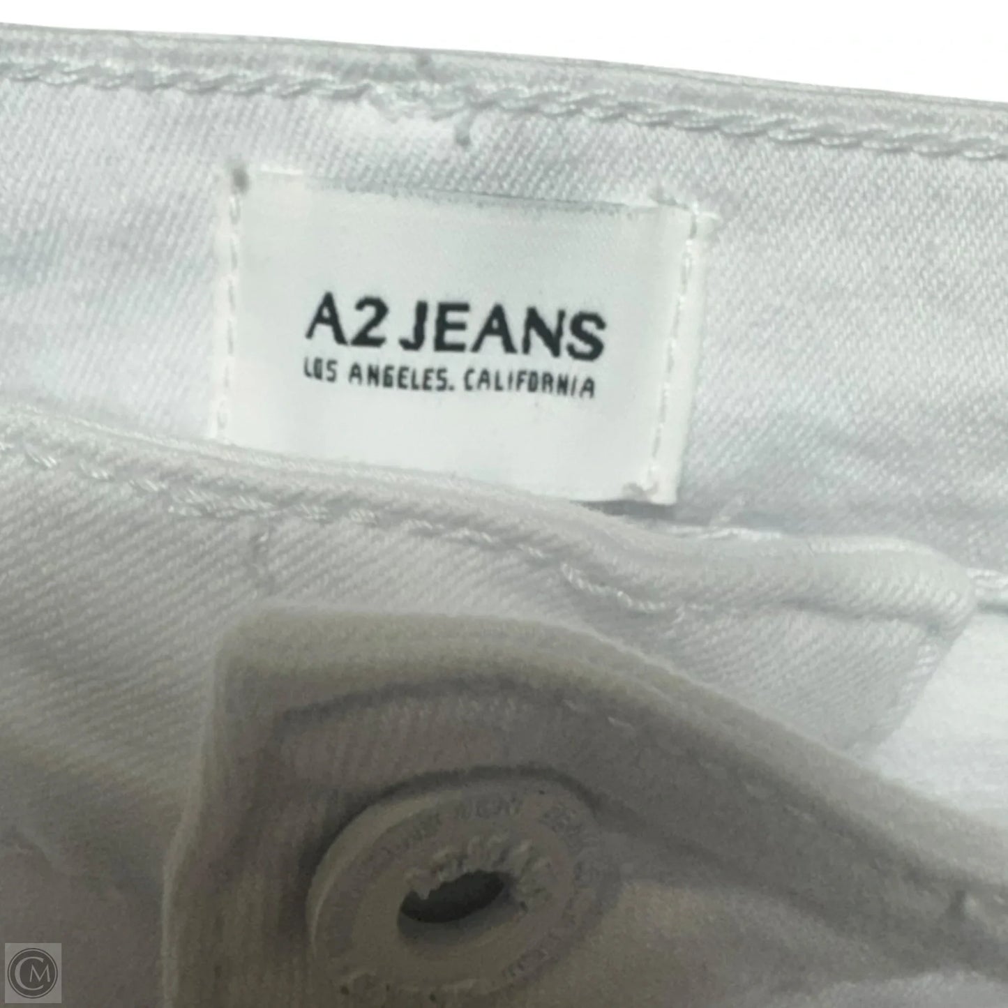 Jeans Skinny By A2 In White, Size: 10