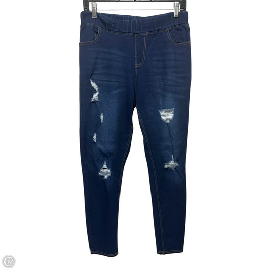 Jeans Skinny By jvini In Blue Denim, Size: L