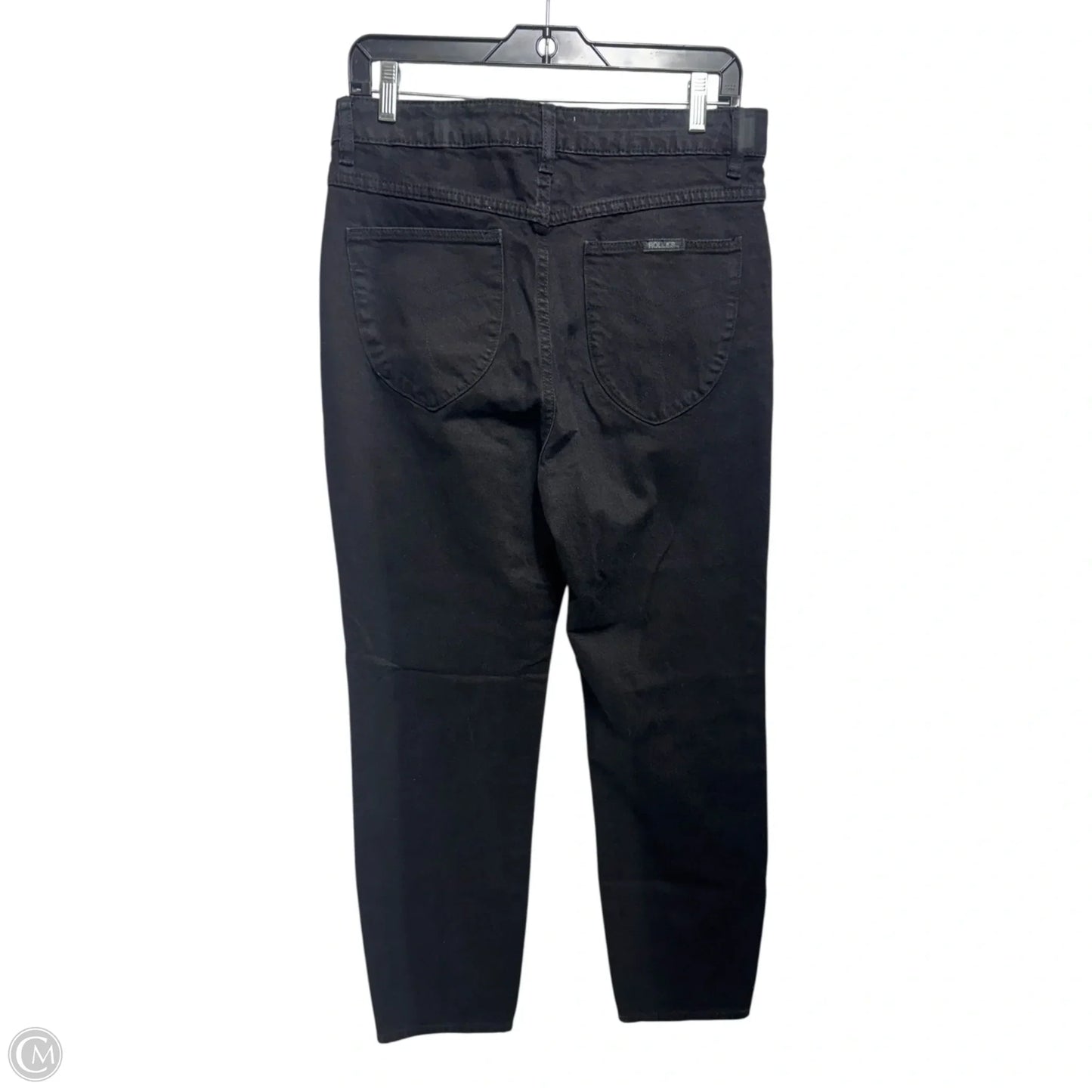 Jeans Boyfriend By Rollas In Black, Size: 12