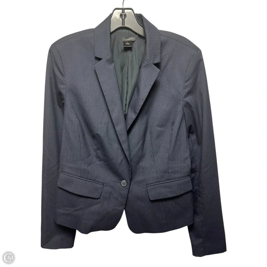 Pinstripe Blazer By Ann Taylor In Striped Pattern, Size: 6