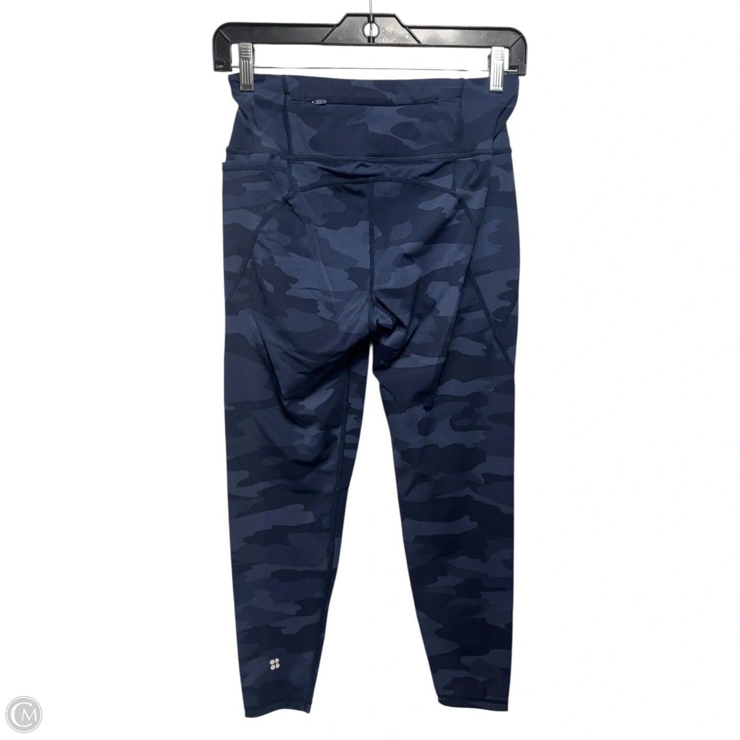 Athletic Leggings Capris By Sweaty Betty In Camouflage Print, Size: S