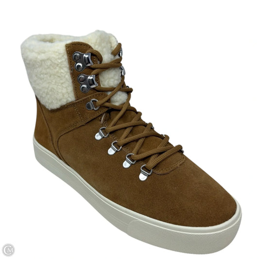 Daire Sneaker Booties By Marc Fisher In Tan, Size: 8.5