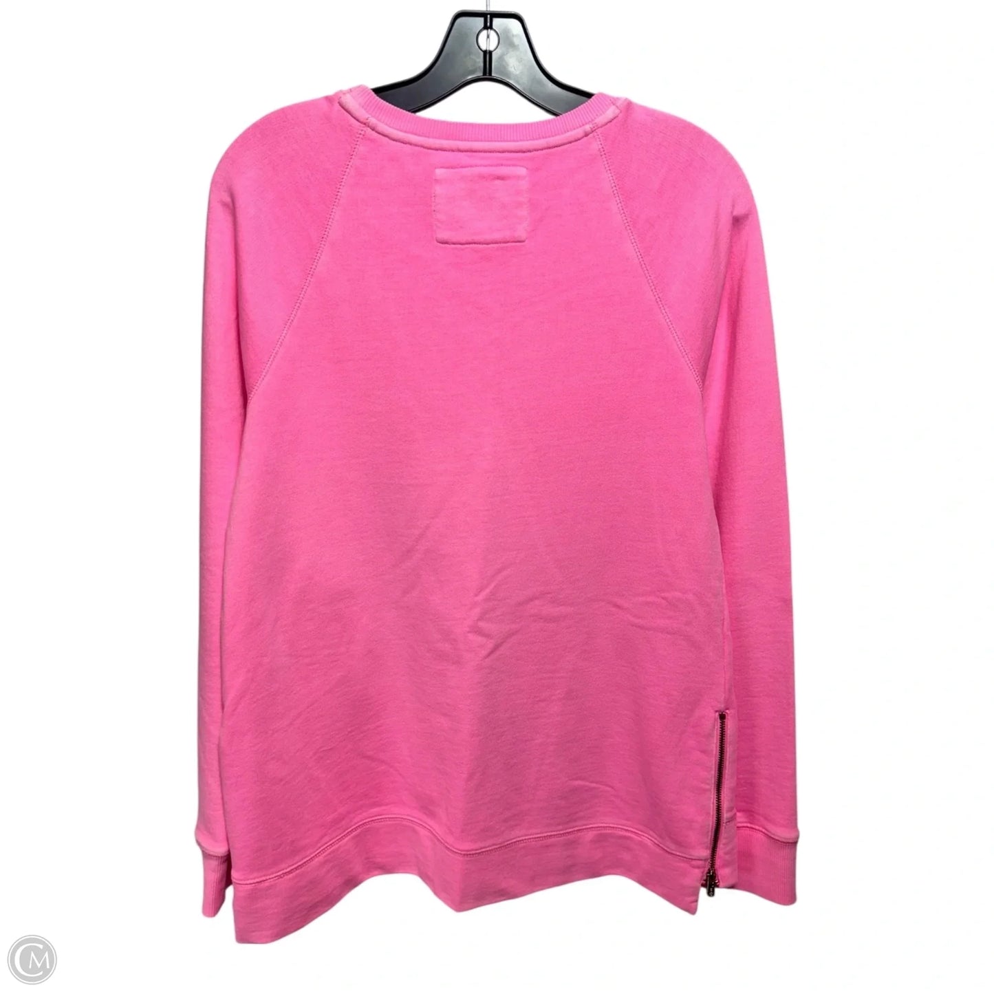 Beach Comber Pullover Sweatshirt Designer By Luxletic Lilly Pulitzer In Pink, Size: S