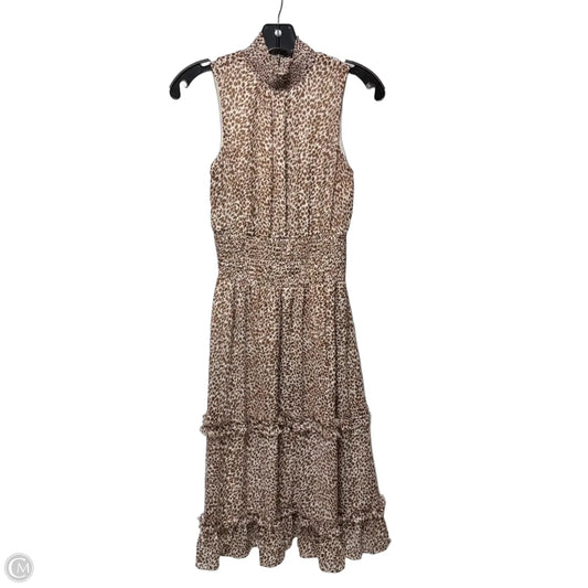 Dress Casual Maxi By 1.state In Leopard Print, Size: Xs