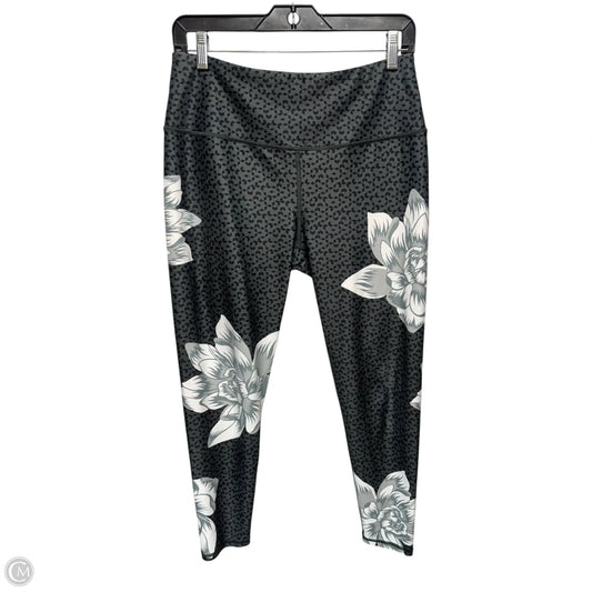 Athletic Leggings By Dsg Outerwear In Floral Print, Size: M
