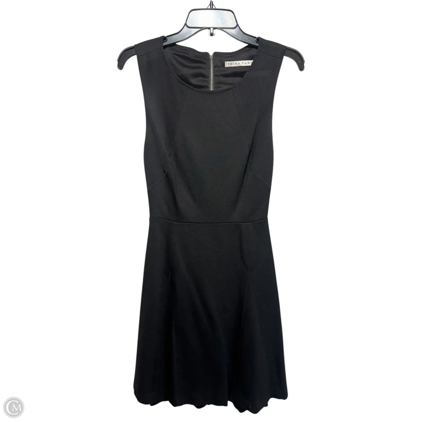 Dress Casual Midi By Trina Turk In Black, Size: M
