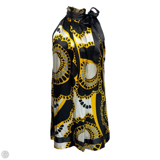 Silk Dress Casual Short By Zara In Multi-colored, Size: L