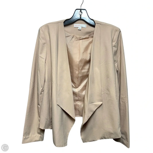 Blazer By Love Tree In Tan, Size: L