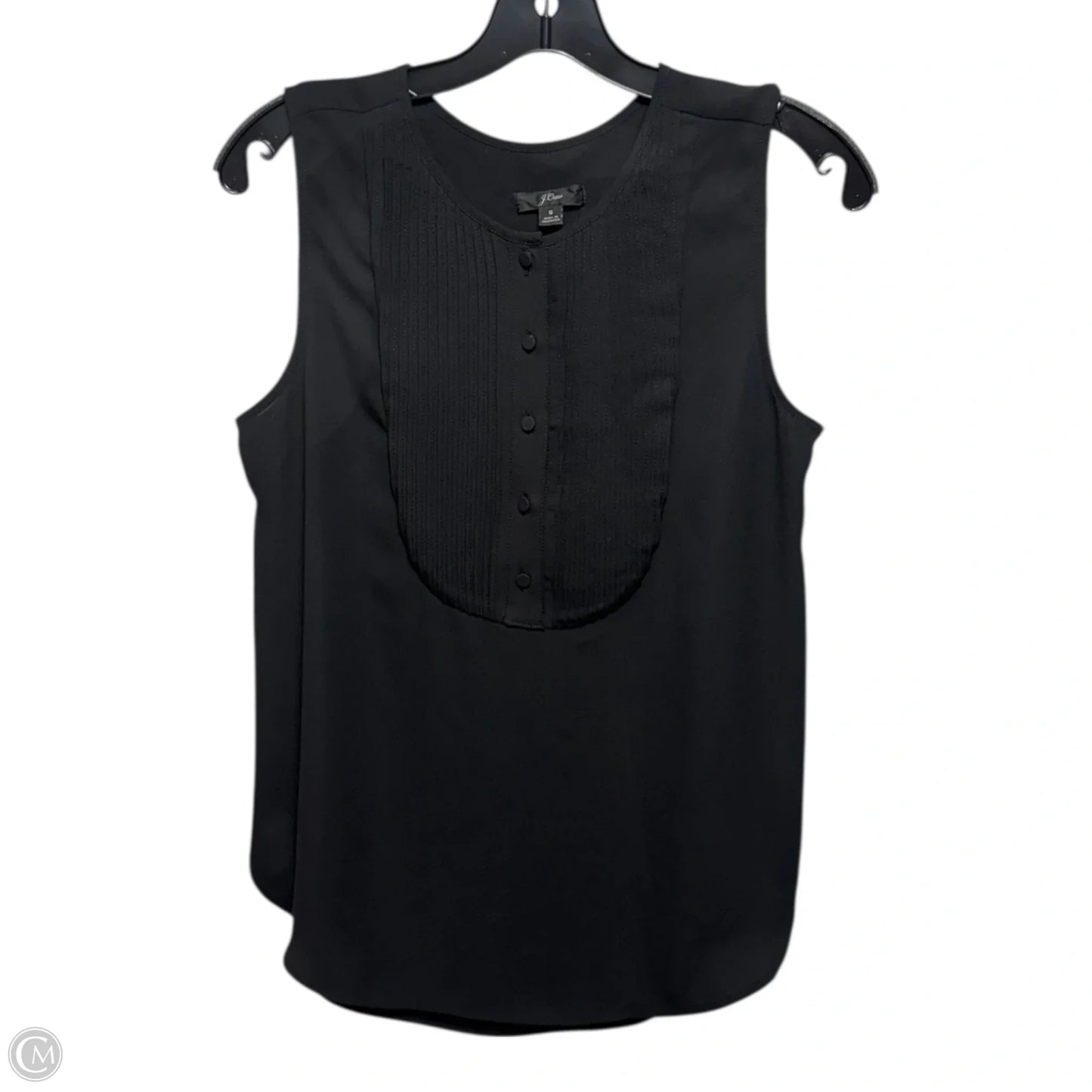 Top Sleeveless By J. Crew In Black, Size: S