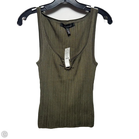 Top Sleeveless By White House Black Market In Green, Size: M