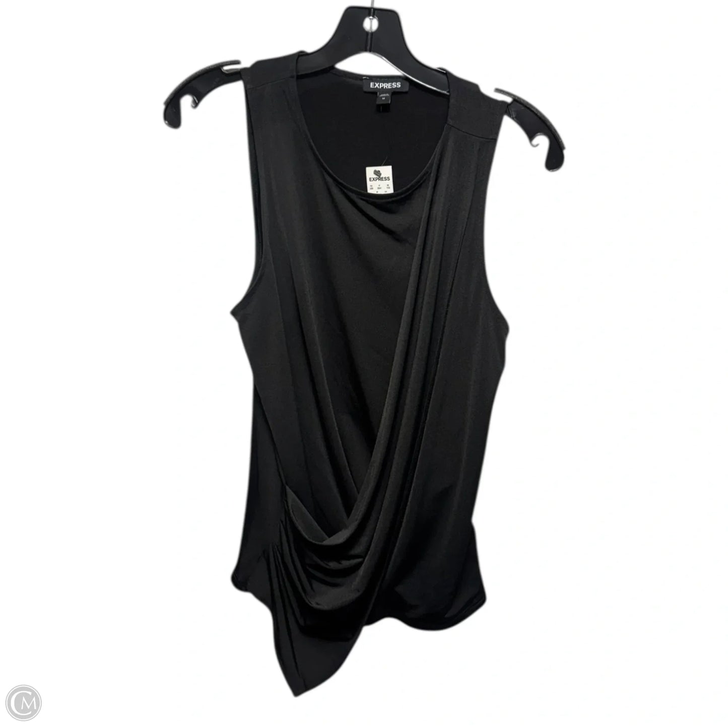 Top Sleeveless By Express In Black, Size: M