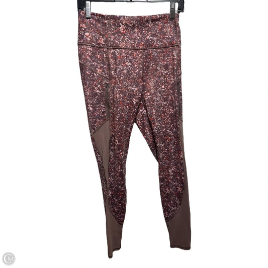 Athletic Leggings By Athleta In Floral Print, Size: S