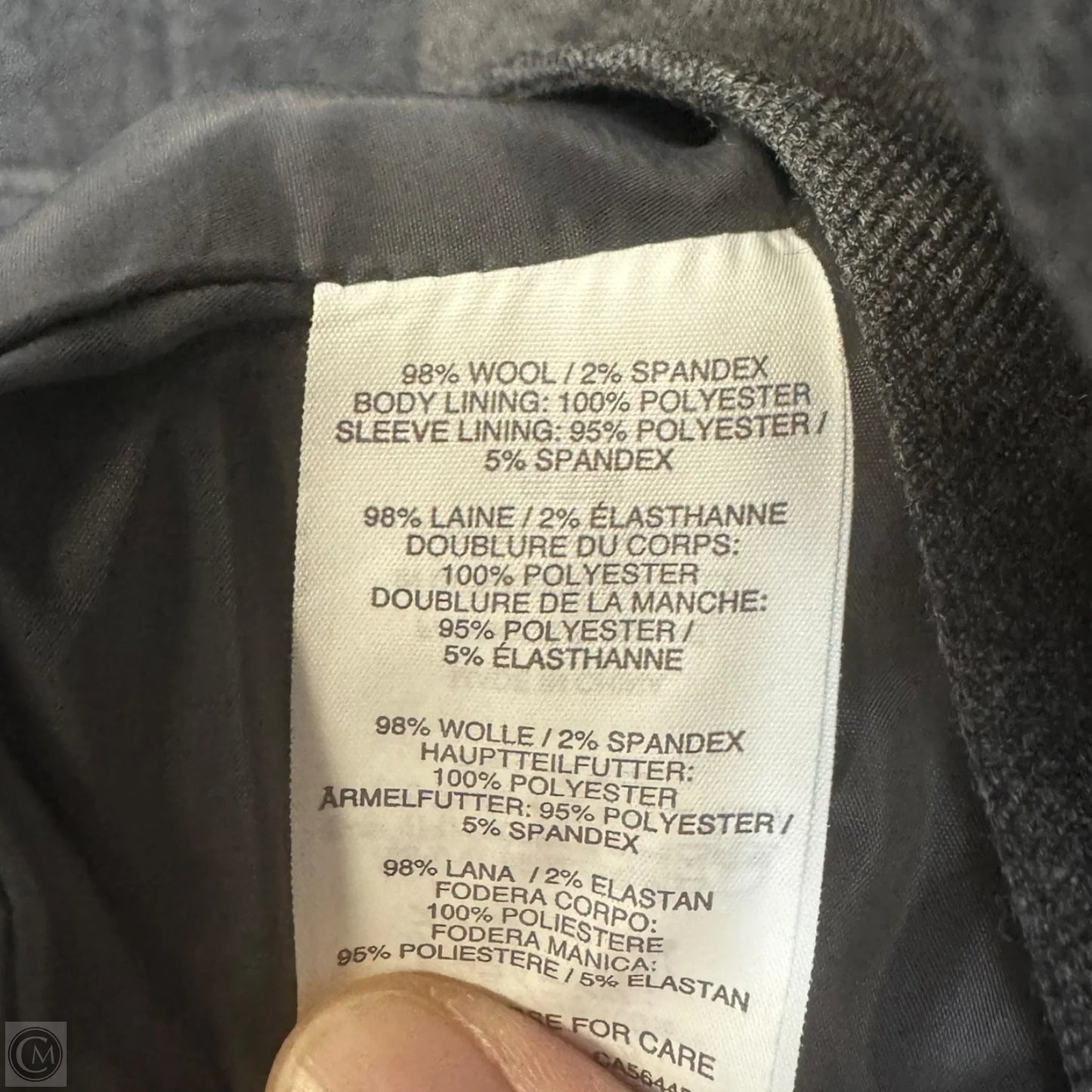 Wool Blazer By J. Crew In Grey, Size: 4