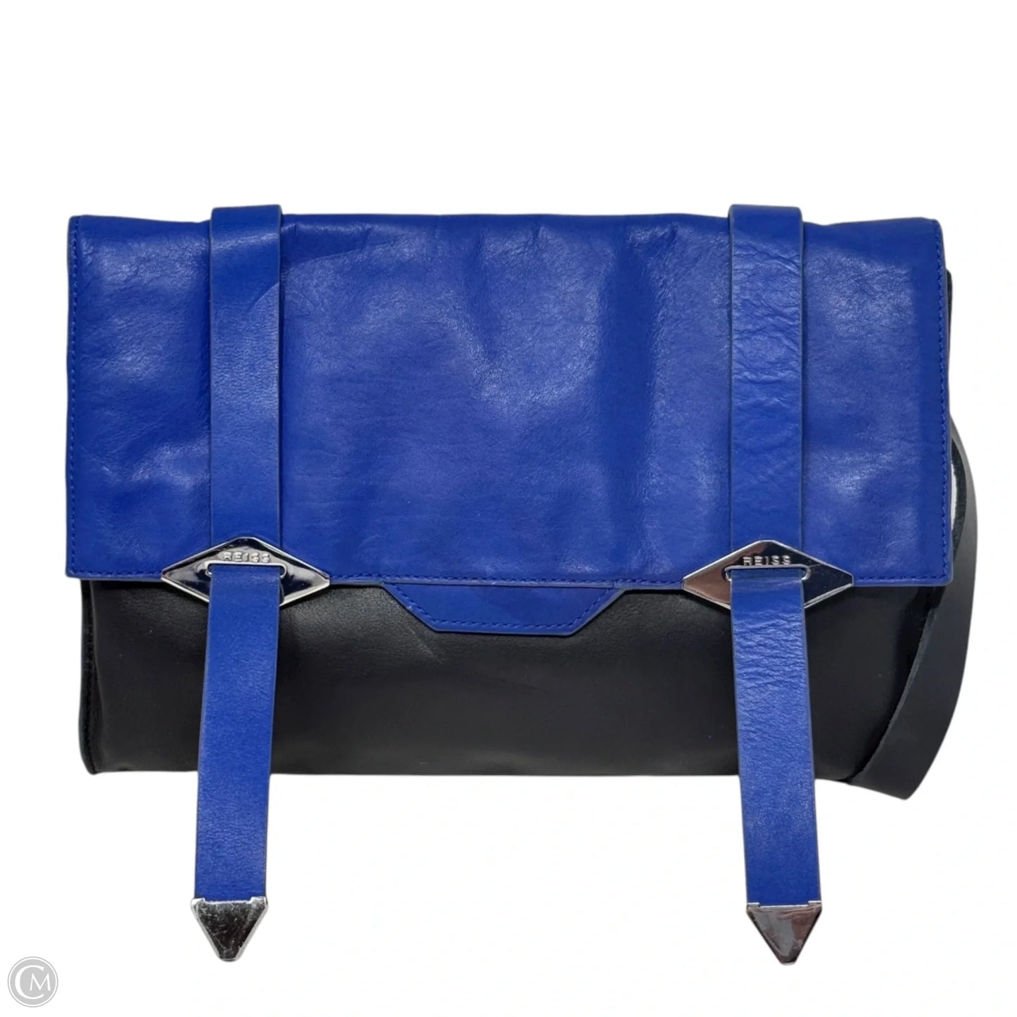 Olivia Leather Crossbody Bag By Reiss, Size: Medium