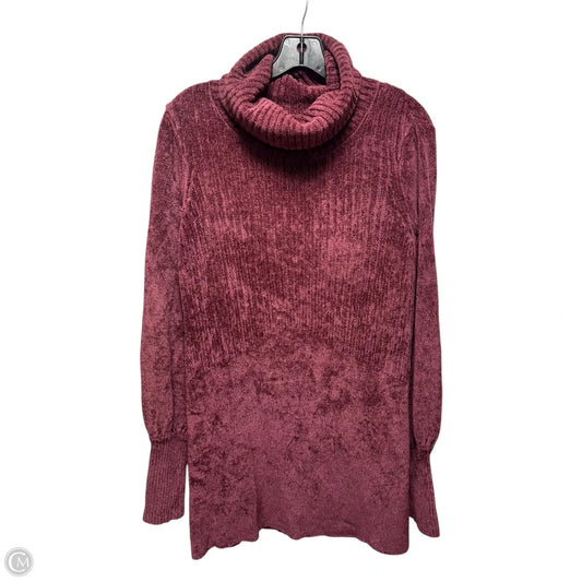 New Moon Chenille Tunic Sweater By Free People In Rose, Size: L