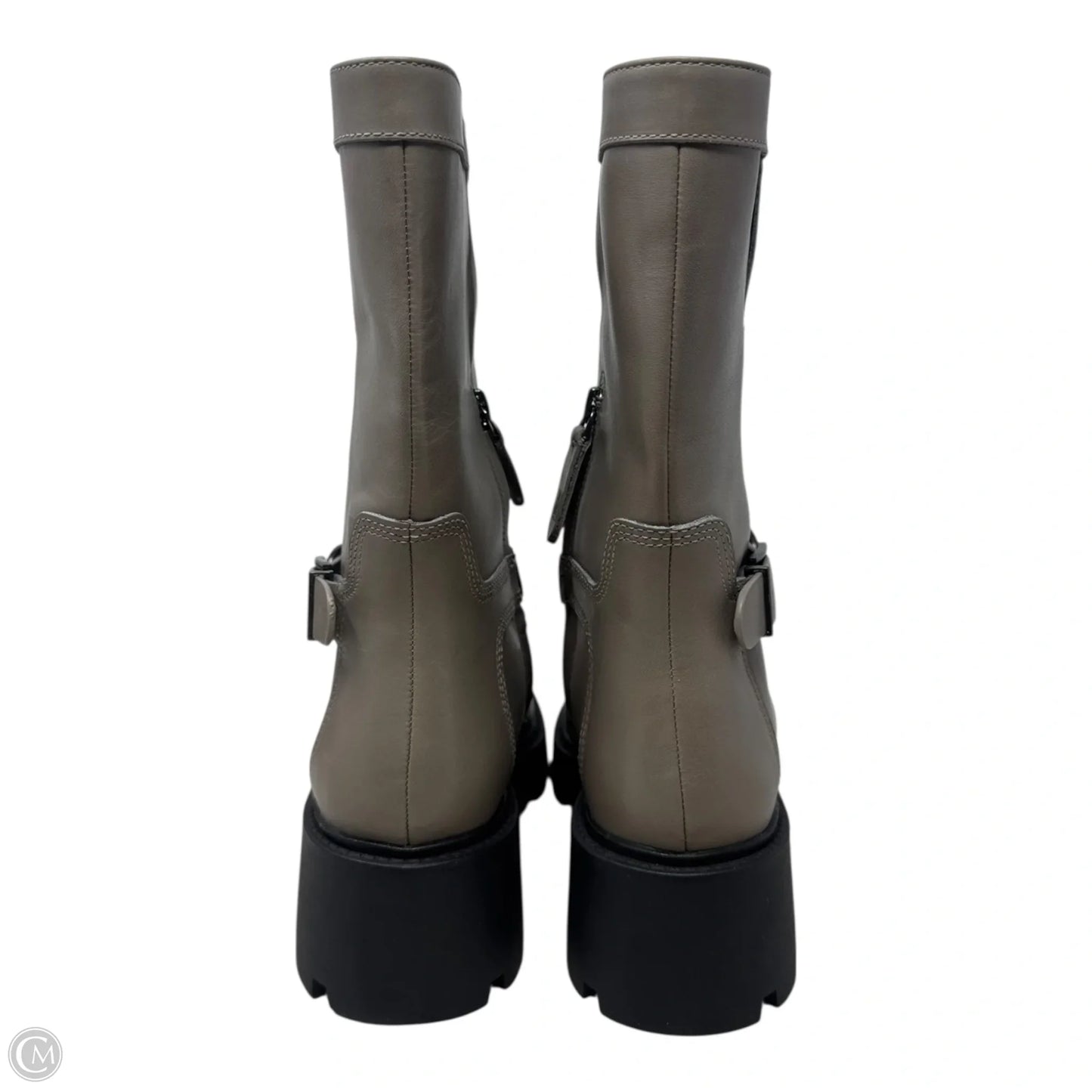 Boots Combat By Franco Sarto In Grey, Size: 7