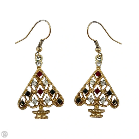 Sparkle Christmas Tree Earrings