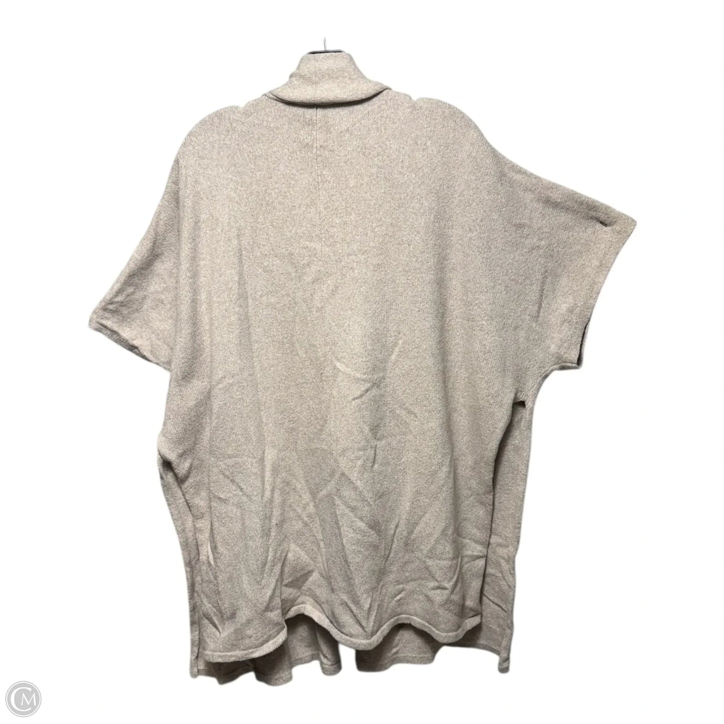 Sweater Cardigan By Eileen Fisher In Tan, Size: M