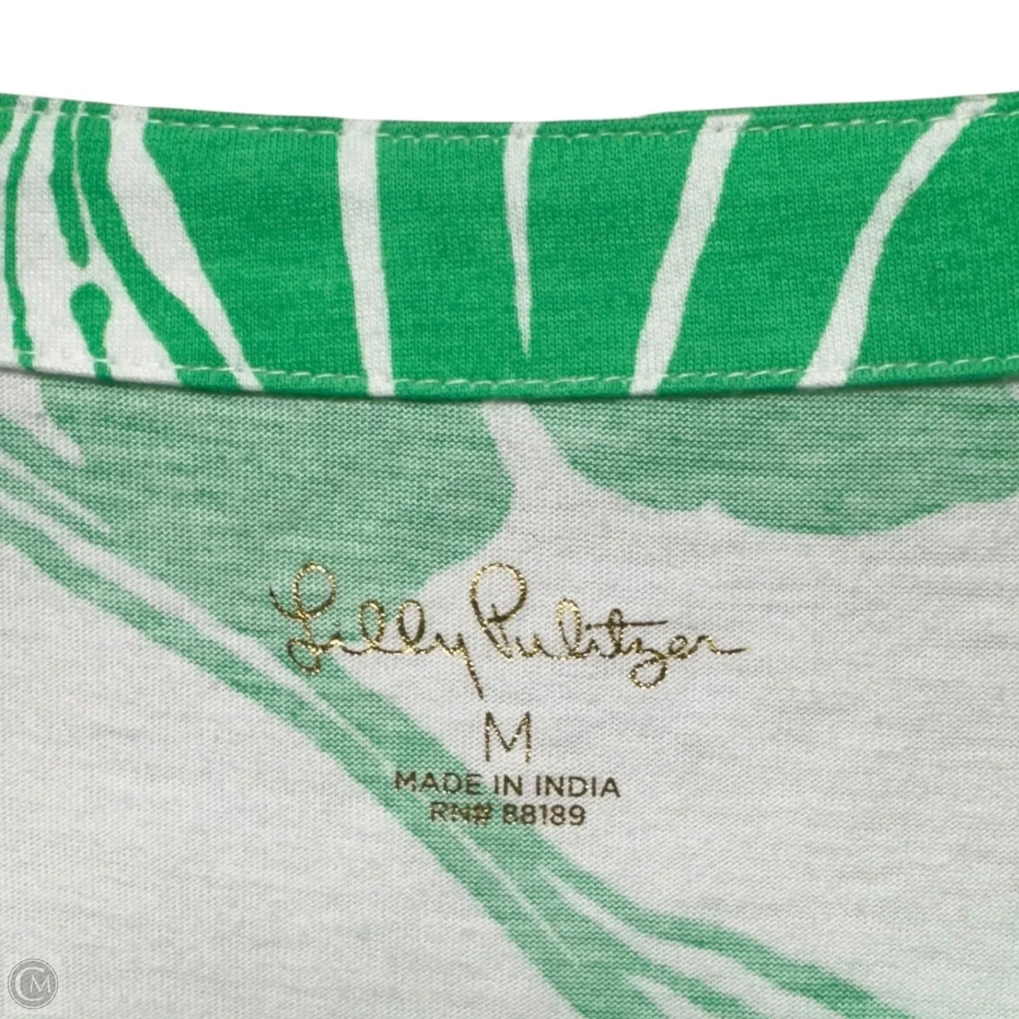 Lidia 3/4 Sleeve Boatneck Dress Designer By Lilly Pulitzer In Floral Print, Size: M