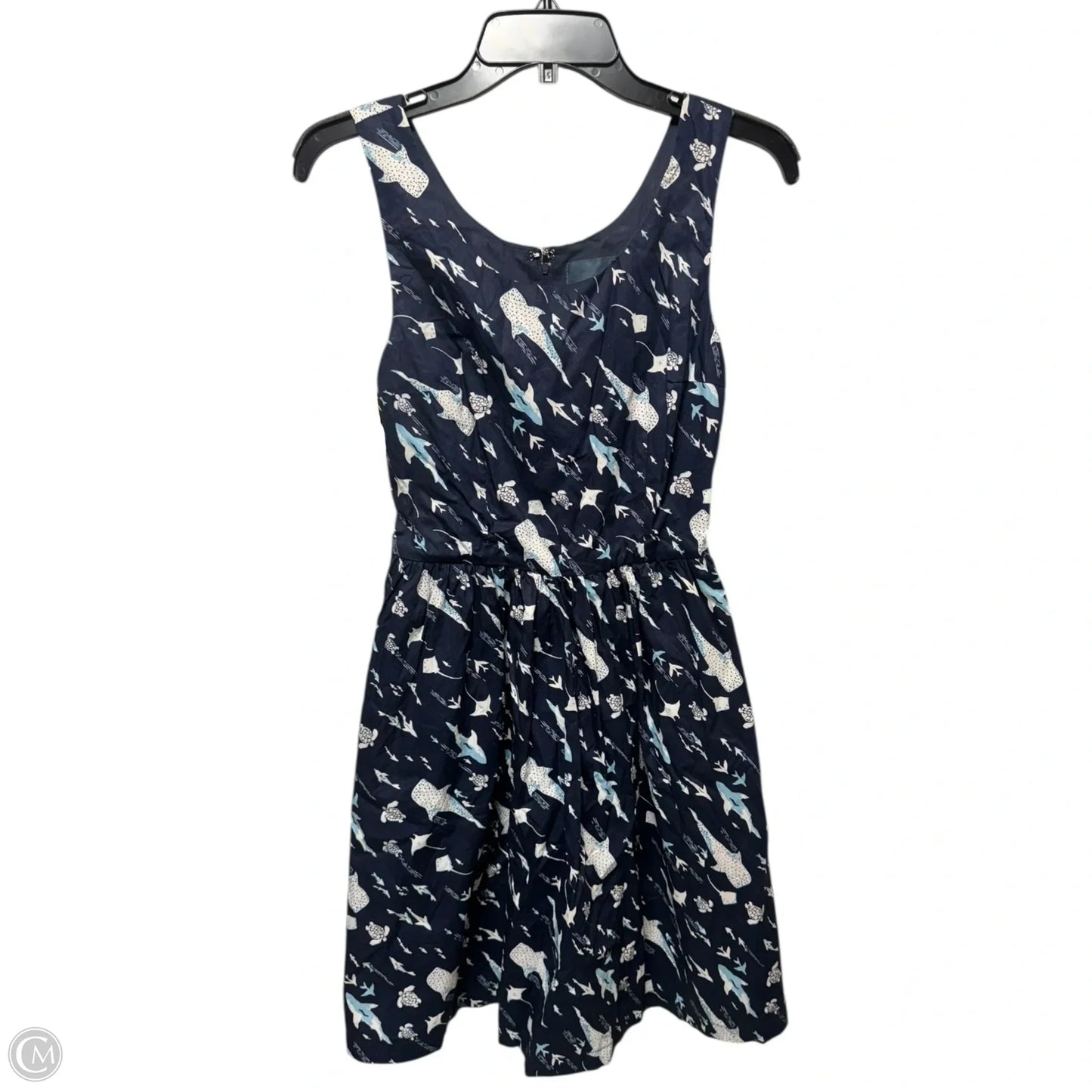 Marine Animal Dress Casual Short By Modcloth In Animal Print, Size: S