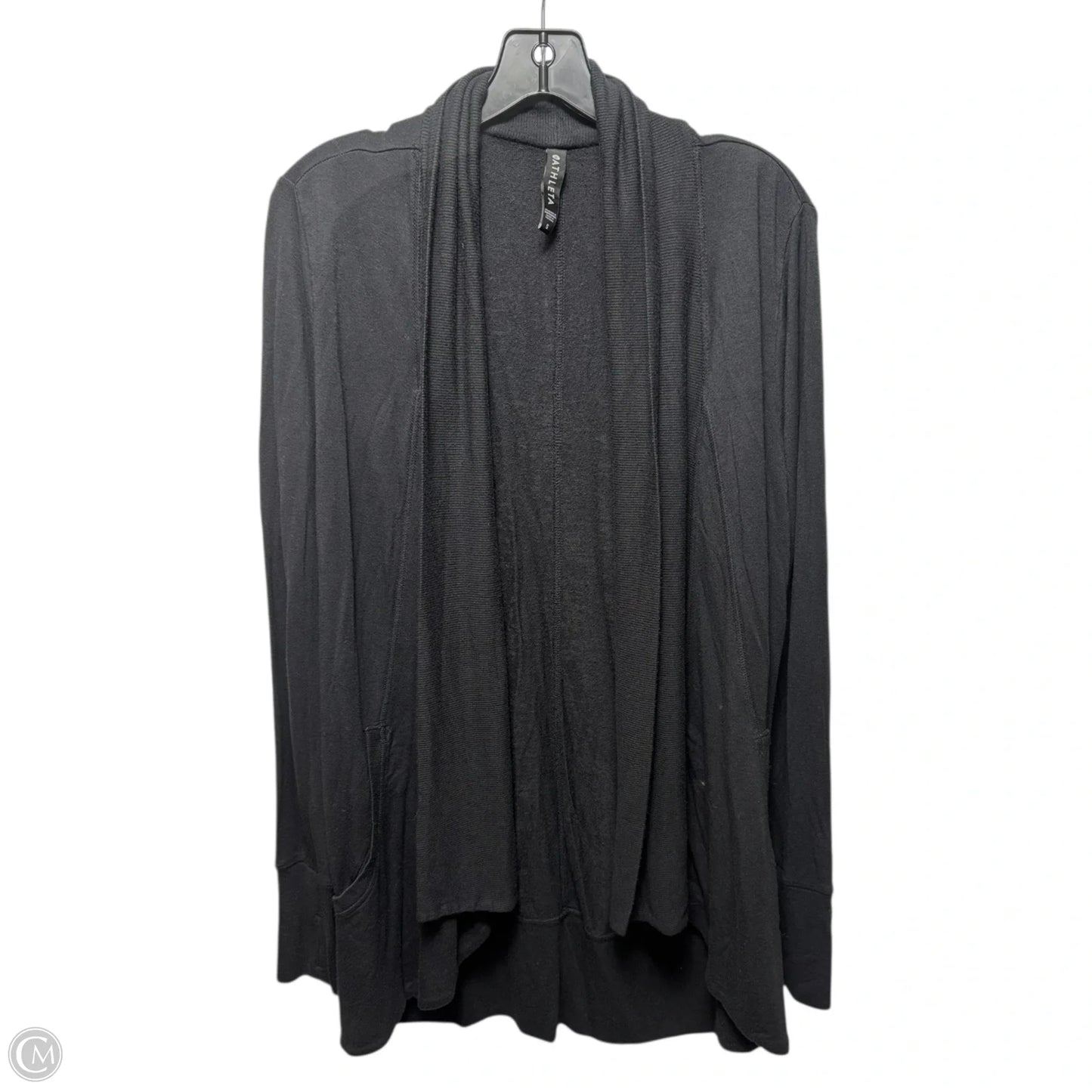 Sweater Cardigan By Athleta In Black, Size: S