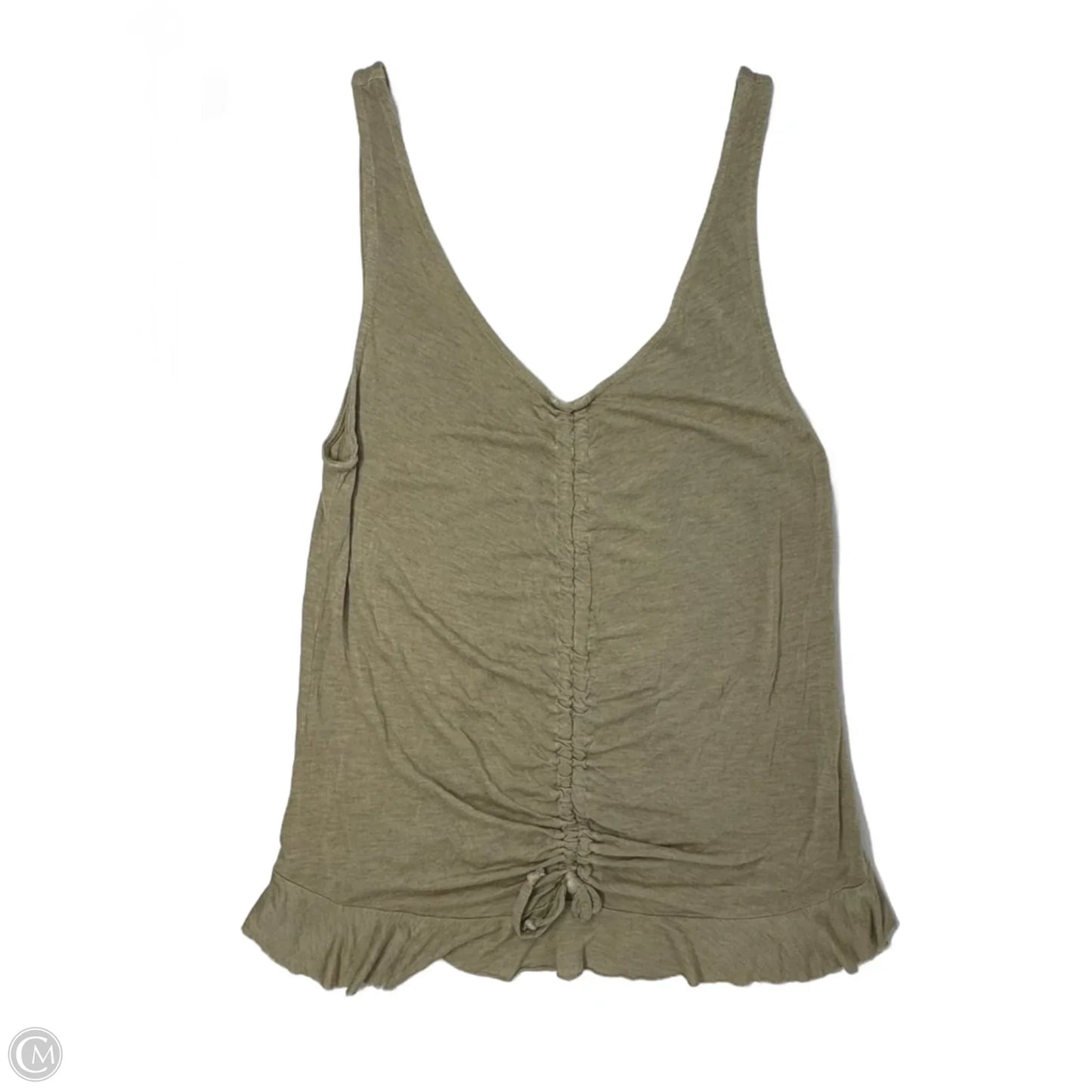Top Sleeveless By Project Social Tee In Tan, Size: S