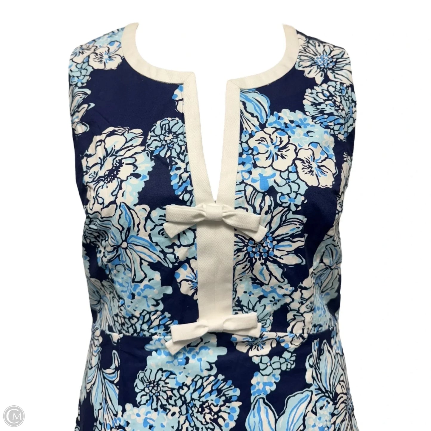 Aria Shift Dress Designer By Lilly Pulitzer In Floral Print, Size: 12