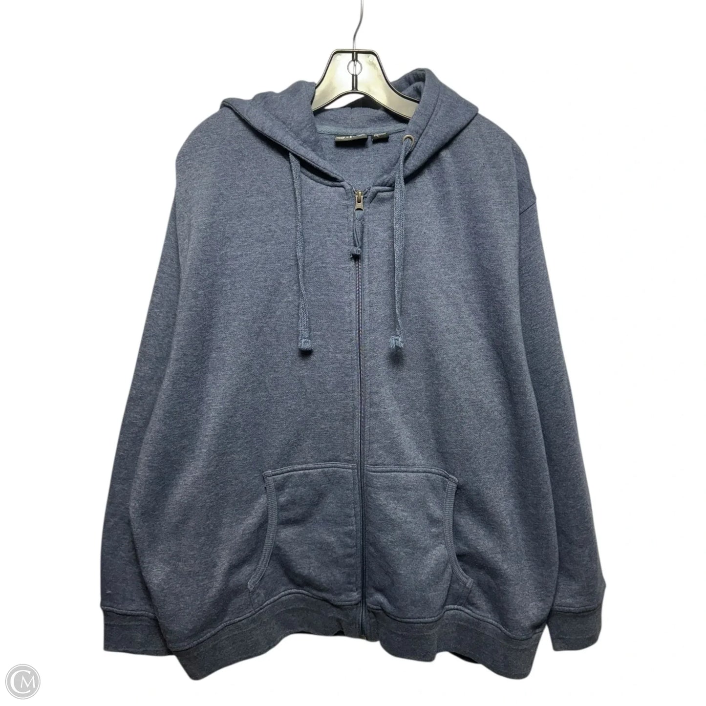 Sweatshirt Hoodie By CG L CG In Blue, Size: 2x