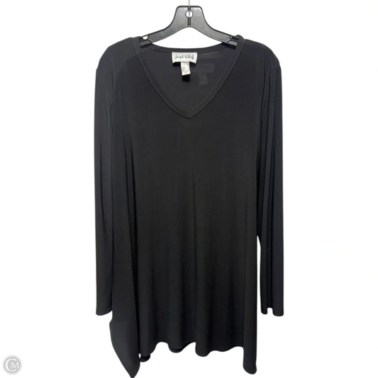 Top Long Sleeve By Joseph Ribkoff In Black, Size: 16