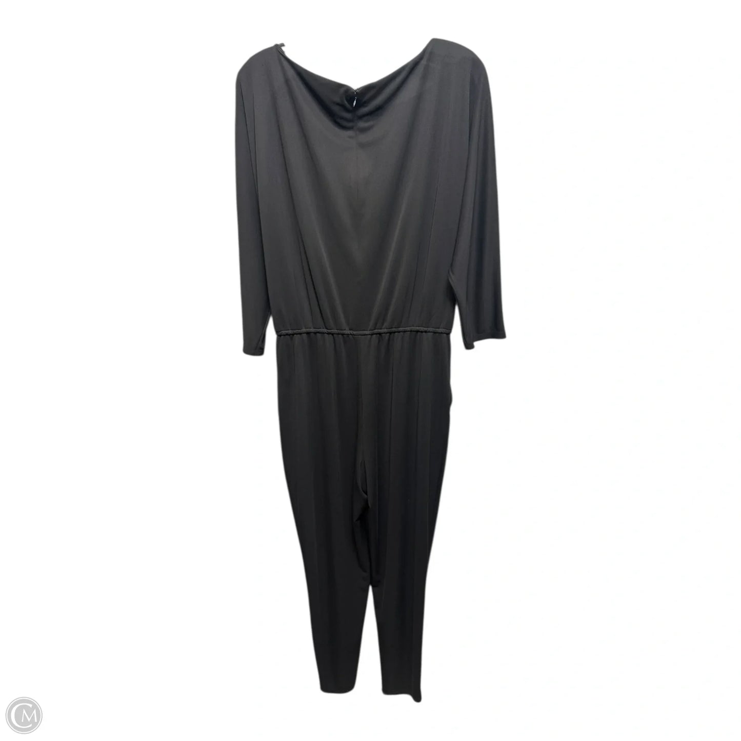 Jumpsuit By Lauren By Ralph Lauren In Black, Size: L