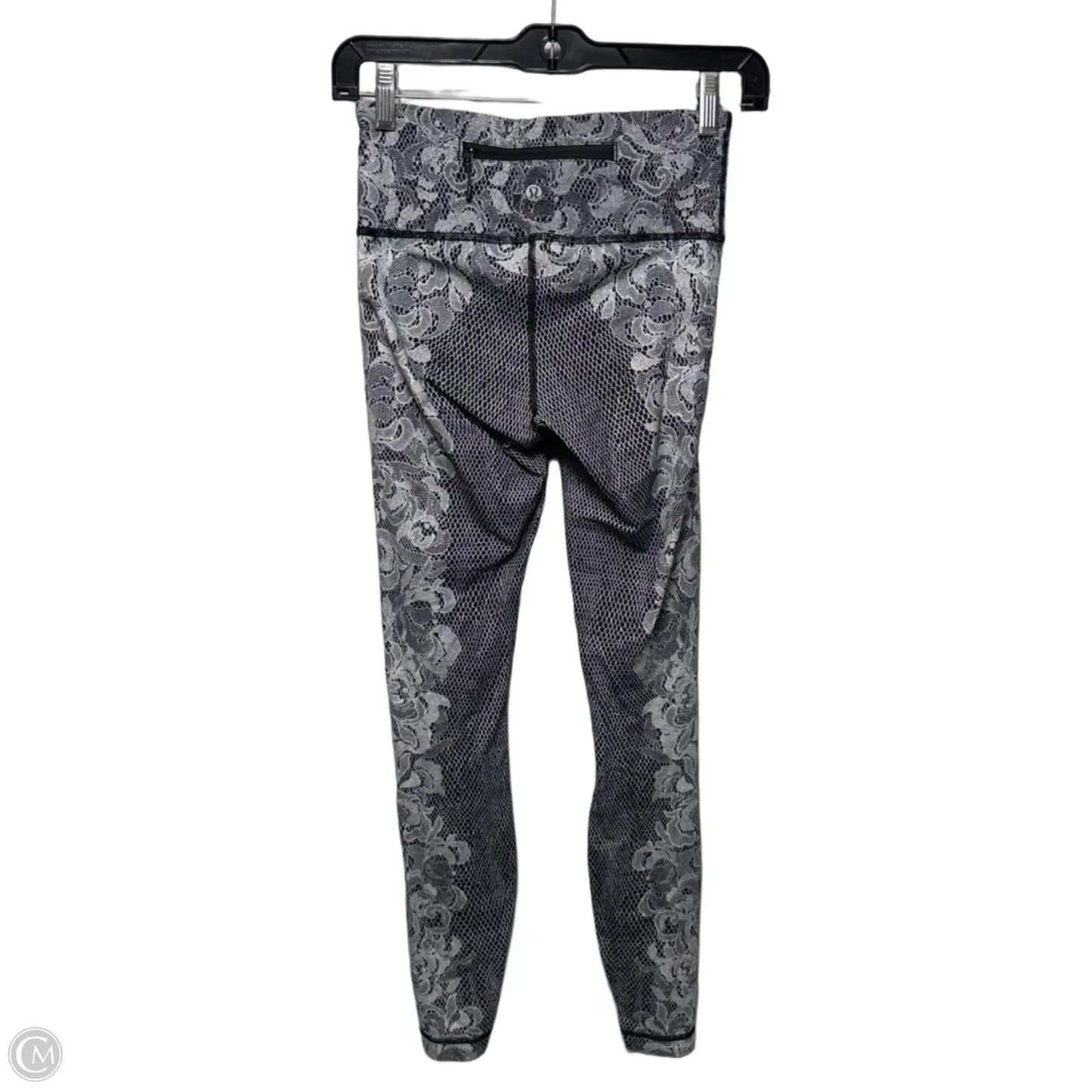 Athletic Leggings By Lululemon In Floral Print, Size: 4