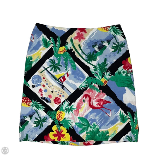 Skirt Mini & Short By Talbots In Tropical Print, Size: 2p