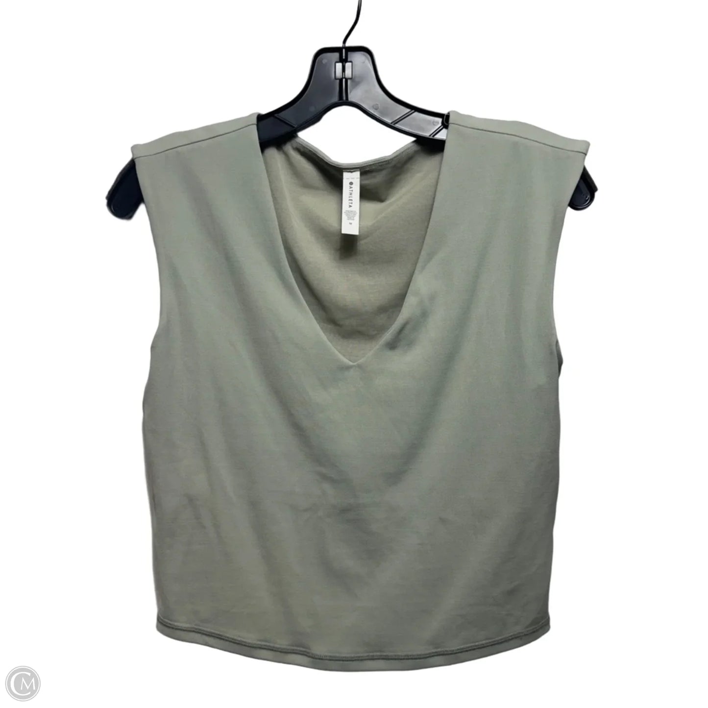 Athletic Tank Top By Athletica In Green, Size: M
