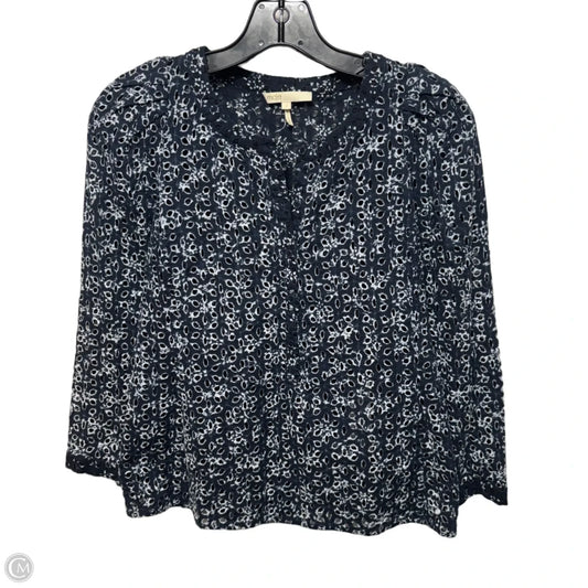 Top Long Sleeve By Maje In Blue, Size: S