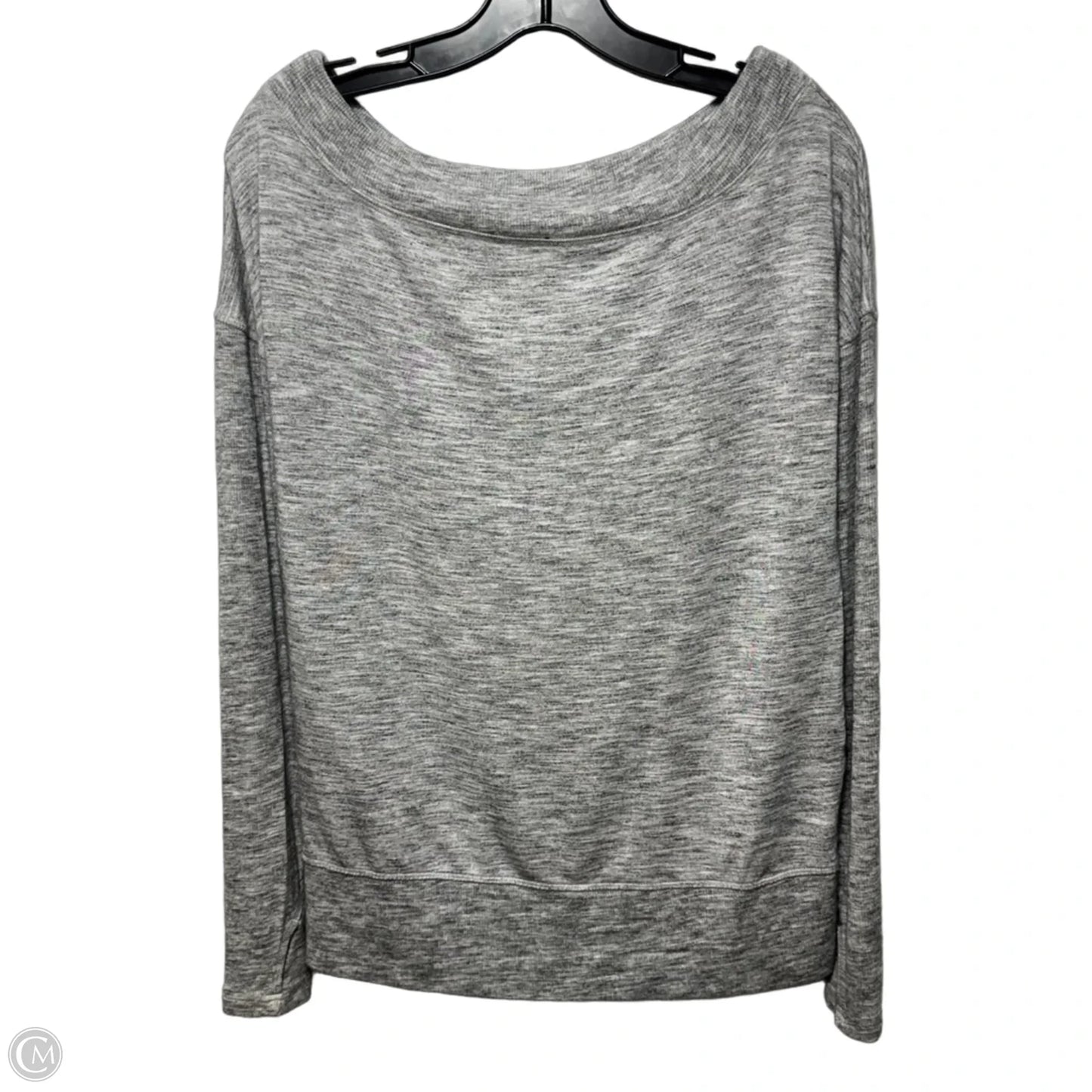 Top Long Sleeve By Athleta In Grey, Size: S