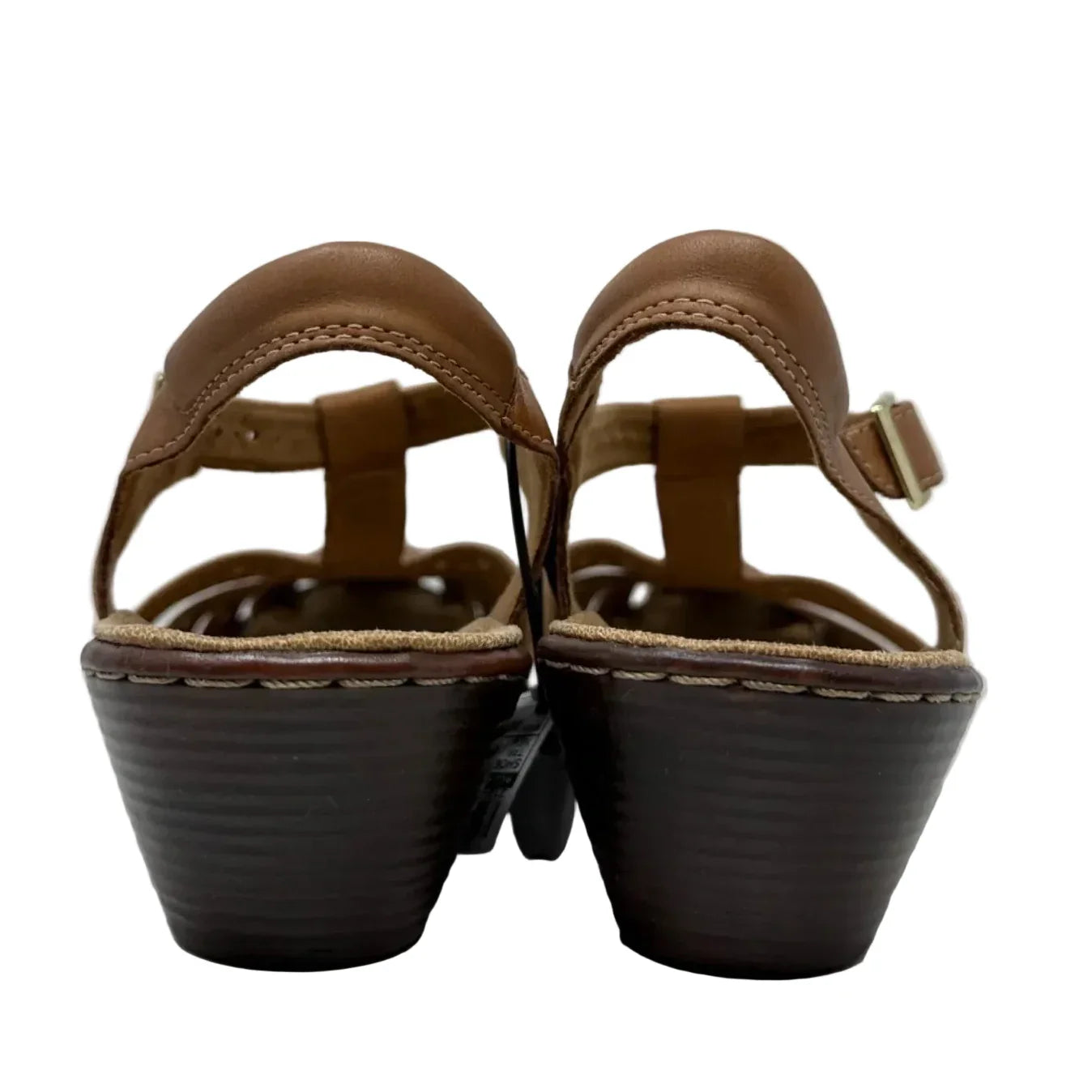 Wendy River Leather Sandals By Clarks In Tan, Size: 10