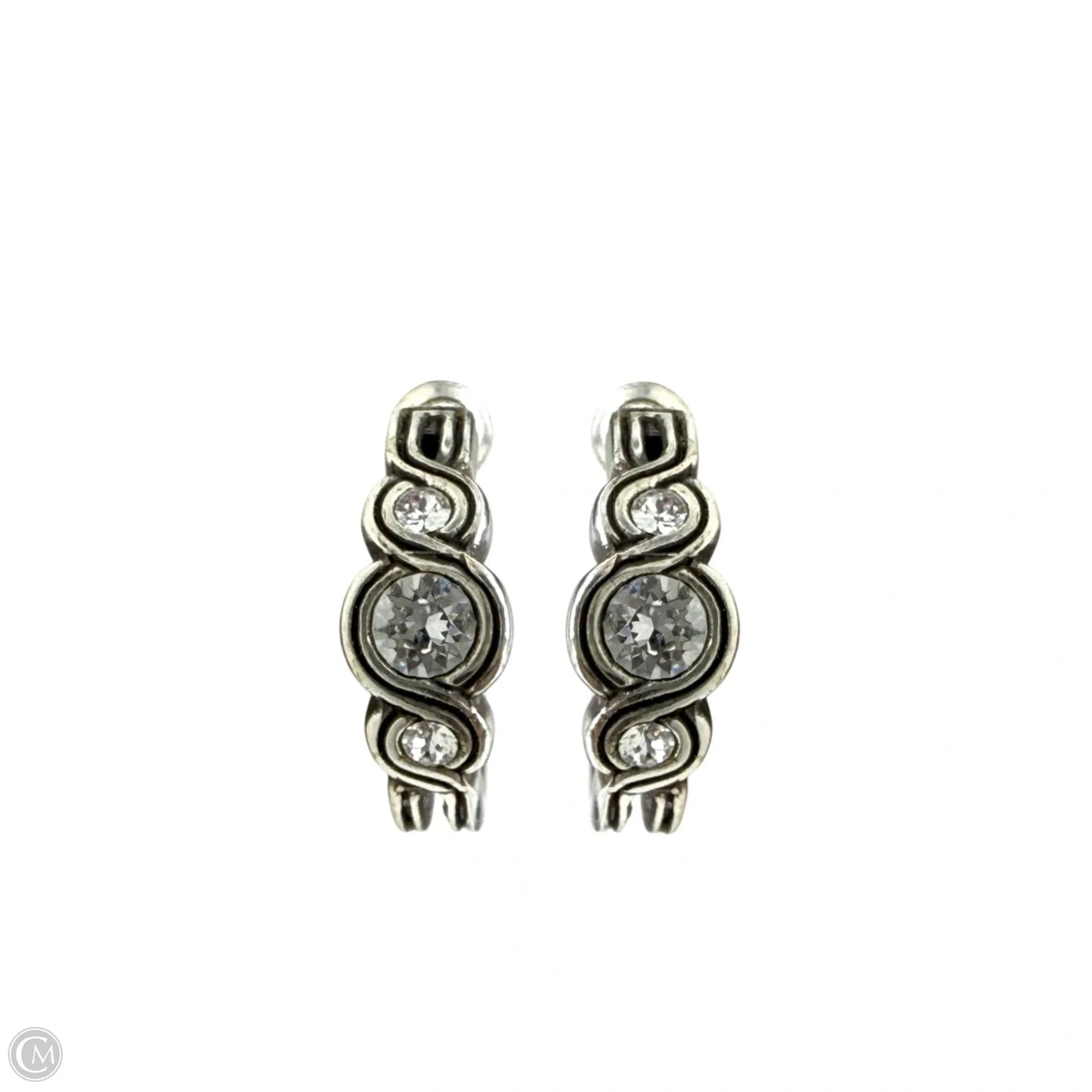 Infinity Sparkle Hoop Earrings By Brighton