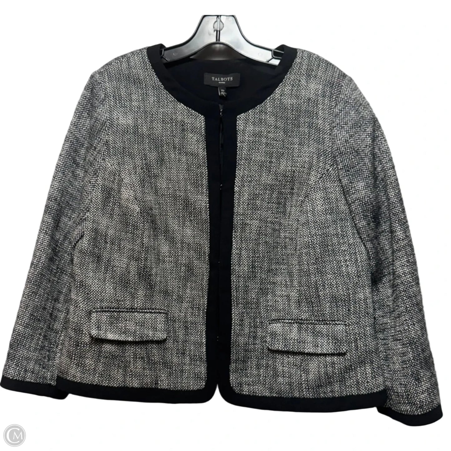 Blazer By Talbots In Black, Size: 14p