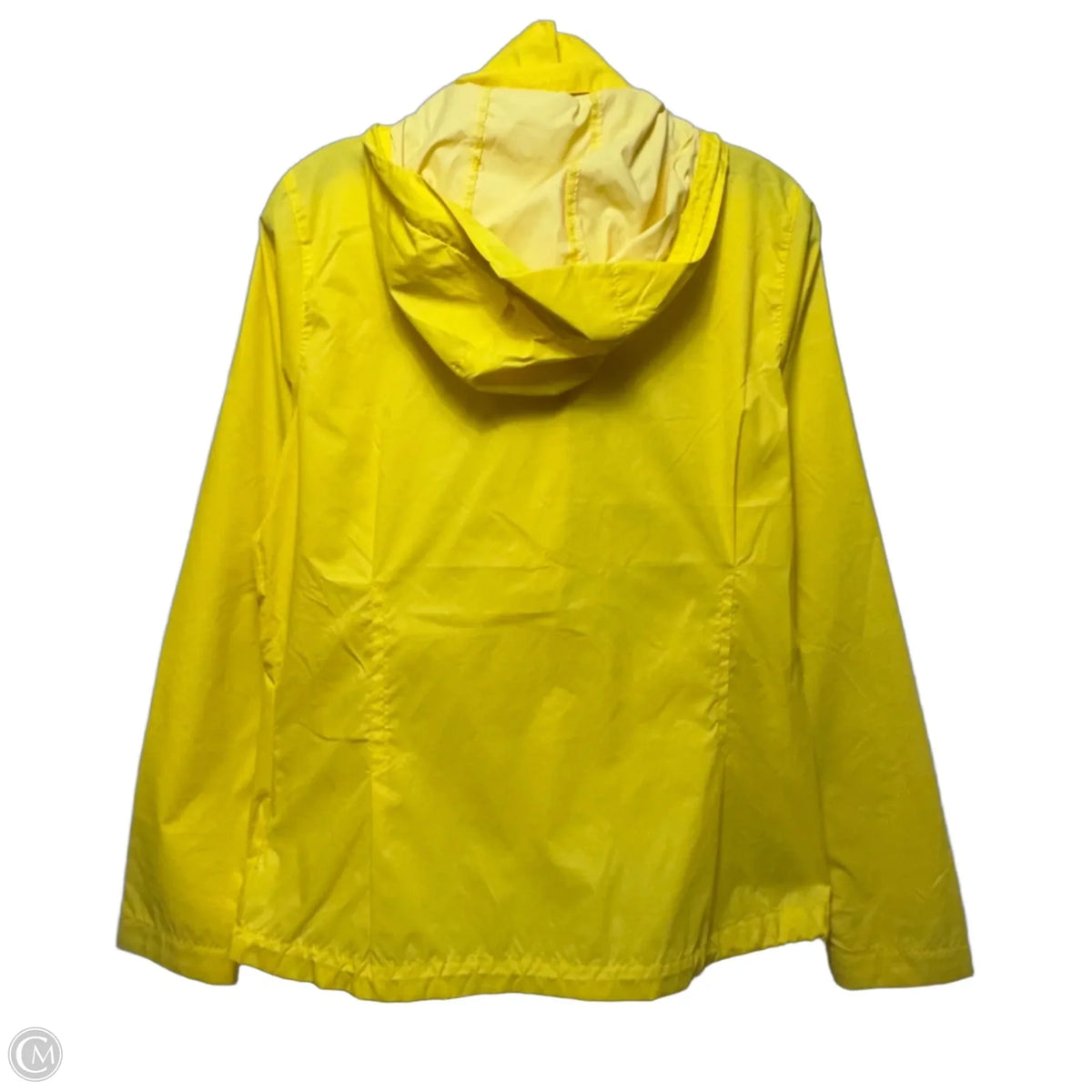 Jacket Windbreaker By Columbia In Yellow, Size: M